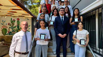 Bozdoğanlı başarılı öğrenciler ödüllerine kavuştu