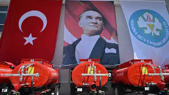 Manisa’nın kırsal mahallelerine yangınlara karşı 100 tankerlik önlem
