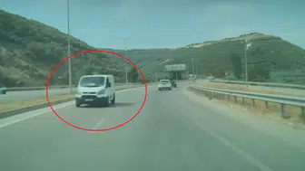 Bursa yolunda faciayı saniyeler önledi