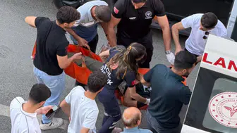 Yüksekova’da caddenin ortasında bayılan vatandaşa hızlı müdahale