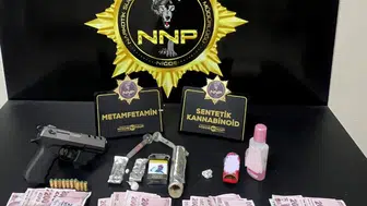 Niğde polisinden uyuşturucu operasyonu