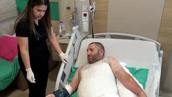 Yüksek gerilim hattı yakınında çalışırken akıma kapıldı