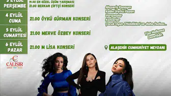 Alaşehir üzüm festivaline hazırlanıyor