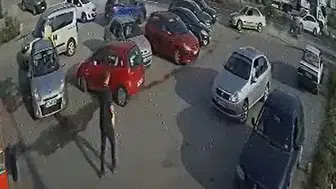 Zonguldak'ta zincirleme kaza kamerada