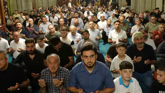 Erzurum'da Mevlid Kandili'nde Ulu Cami'ye akın