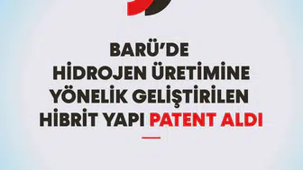Bartın'da hidrojen enerjisi üretimi için yeni patentli buluş