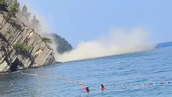 Mudanya kıyısında heyelan korkusu