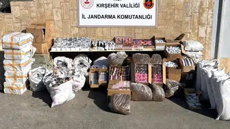 Kırşehir yolunda milyonluk kaçakçılık operasyonu