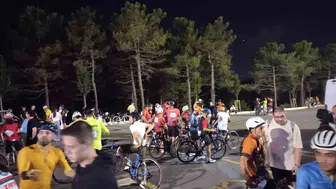 Trabzon'da geceyi aydınlatan pedal sesleri: Ümraniye'den gelen büyük heyecan