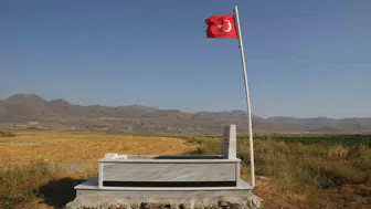 Erzurum ovasındaki meçhul şehidin mezarı restore edildi