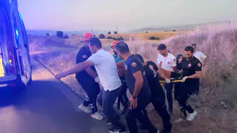 Bingöl yolunda otomobil kontrolden çıktı