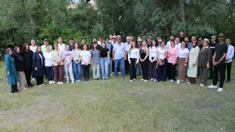 Kurs bitti, 100 kişi Şerefiye'de doyasıya eğlendi