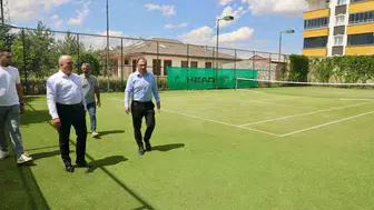 Tenis kortları 81 ilden gelen sporcuları ağırlayacak