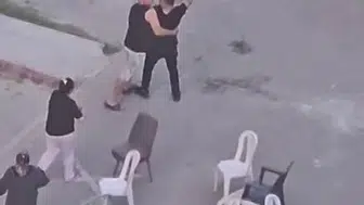Taziye evinde silahlı kavga paniği