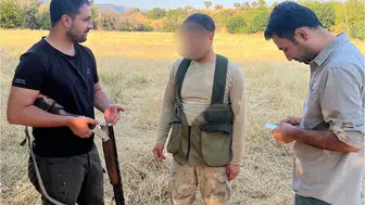 Adıyaman'da avcıların belgeleri denetlendi