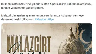 Emine Erdoğan, Malazgirt Zaferi'nin 955. yılını andı