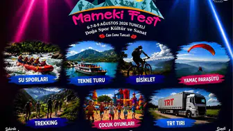 Tunceli beş gün boyunca Mameki Fest ile hareketleniyor