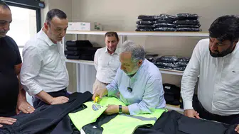 Kayseri'de hayırseverlerin bağışları tekstil atölyesinde kazanca dönüşüyor