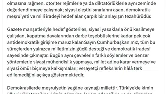 İletişim Başkanı Duran'dan seçim iradesi vurgusu
