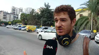 Antalya kaldırımlarında araç işgali Bir müzisyenin isyanı