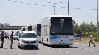 Avrupa’dan Filistin’e Destek Konvoyu Diyarbakır’a Geldi