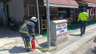 Antalya’da aşırı sıcaklar elektrik panolarını yakmaya başladı