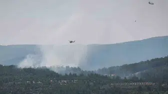 Muğla Menteşe'de orman yangını alarmı