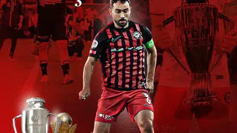 Çorum FK takım kaptanı Ferhat Yazgan ile vedalaştı