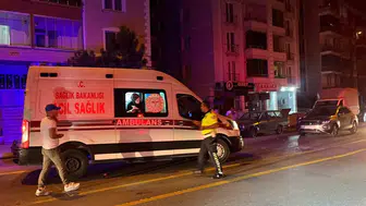 Çorum'da yaya geçidine değil yolun karşısına geçerken kaza 1 yaralı