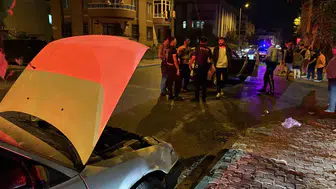 Kayseri'de trafik kazası sonrası sürücü olay yerinden kaçtı