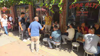 Samsun'un sokaklarında kemençe sesiyle gelen neşe