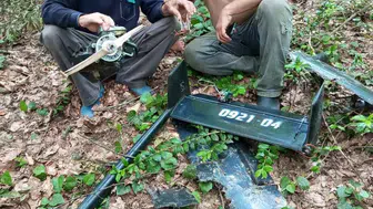 Sinop ormanlarında şüpheli hava aracı parçaları bulundu