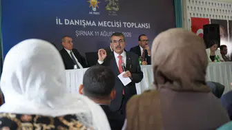 Bakan Tekin Şırnakta Geçmişin Hatalarını ve Yeni Süreci Anlattı