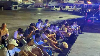 Marmaris'te gece yarısı göçmen operasyonu