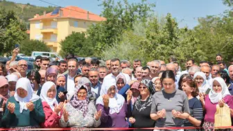 Denizli'de dört ilçeyi birbirine bağlayan toprak yol asfaltlandı