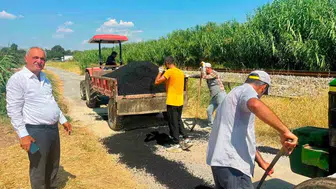 Sultanhisar yollarını yeniliyor
