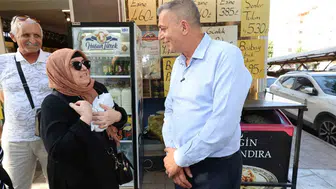 Şimşek esnafı dinledi, not aldı, müdürlere anında talimat verdi