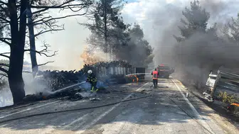 Silifke’de TIR ve kamyon çarpıştı Bir kişi hayatını kaybetti