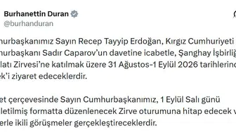 Erdoğan'ın yeni durağı Bişkek: Kritik zirve için geri sayım başladı