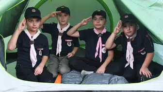 Yozgatlı izciler üç günlüğüne fişi çekti