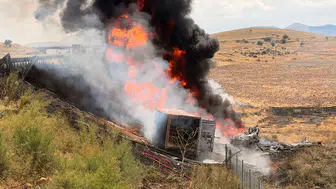 Ankara Niğde yolunda TIR kazası sonrası feci ölüm
