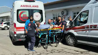 Adıyaman Belediyesi önünde silahlı kavga