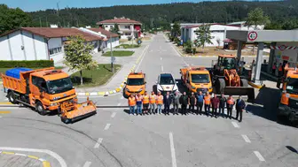 Düzce Valisi Makas Kaynaşlı yol çalışmalarını denetledi