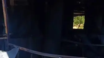 Malatya Yazıhan'da bir konteyner kül oldu