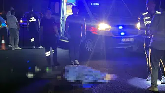 Nevşehir'de feci kaza Yaya hayatını kaybetti