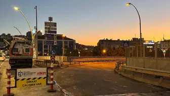 İzmit Adalet Köprüsü'nde beklenen asfalt yenileme bitti