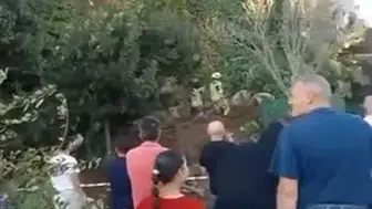 Büyükçekmece’de heyelan paniği yaşanıyor