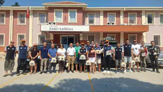 Uluslararası ralli ekibi Selçuklu öğrencilerle bir araya geldi