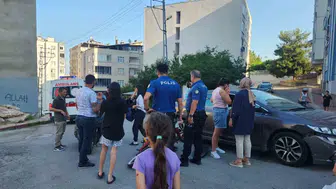 Samsun İlkadım’da motosiklet ve otomobil çarpıştı