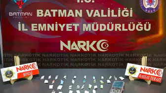 Batman polisi üç ayrı operasyonla uyuşturucu ağını çökertti